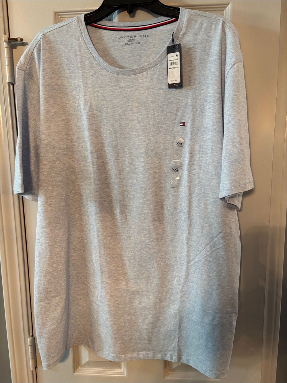 Tommy Hilfiger Light Blue Short Sleeve Crew Neck Tee NWT